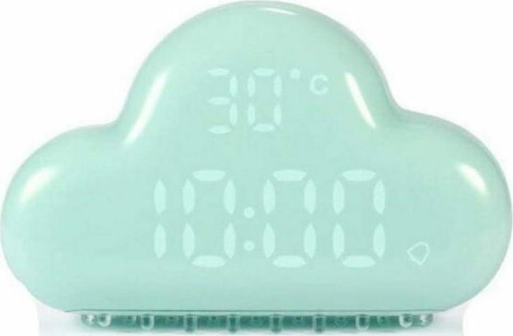Allocacoc Cloud Alarm Clock Muid - Ψηφιακό Ξυπνητήρι - Green