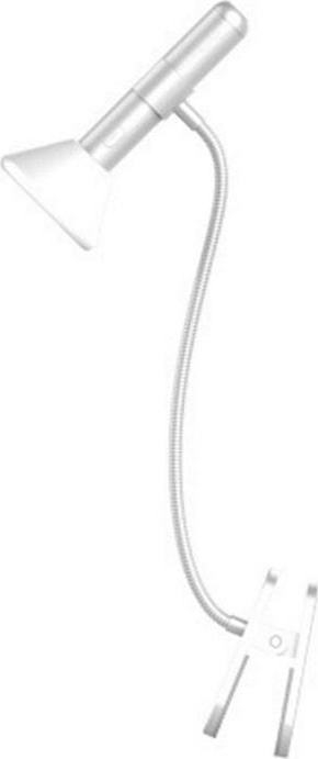 Allocacoc FlashLight NightLight Επαναφορτιζόμενος Φακός LED με βάση στήριξης κλιπ - White