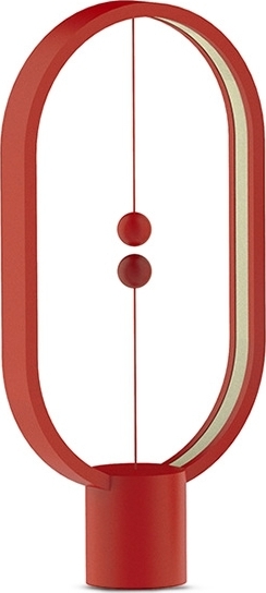 Allocacoc Heng Balance Platsic Lamp Ellipse - Φωτιστικό με Μαγνητικό Διακόπτη - Boston Red
