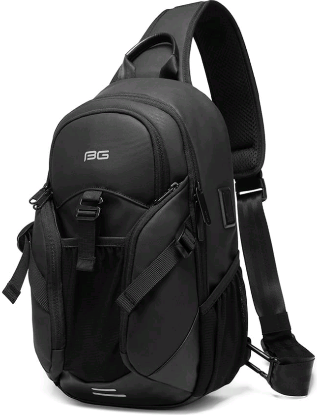 Ανδρικό Τσαντάκι Bange 77120 Ώμου / Χιαστί Crossbody 9L Black