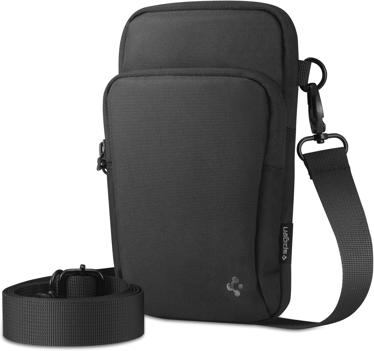 Ανδρικό Τσαντάκι Spigen KD400 Dynamic Shield Klasden Universal Crossbody Phone Bag Μέσης / Ώμου / Χιαστί Black