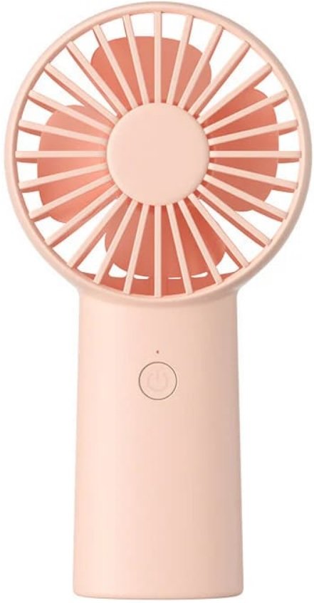 Ανεμιστηράκι JisuLife Handheld Fan Life6 FA20X Premium Φορητό Επαναφορτιζόμενο με 3 Ταχύτητες Ανέμου 4.000mAh Pink