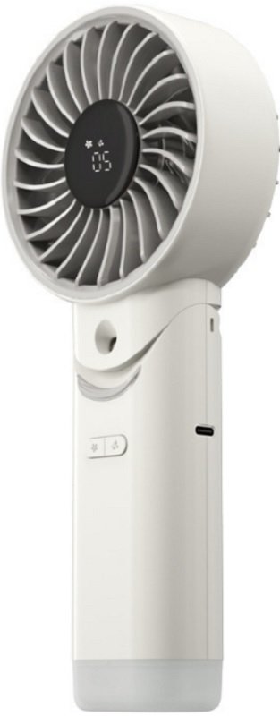 Ανεμιστήρας Nitecore izzCool 30 Ατομικός με Υγραντήρα / Επιτραπέζιος & Φορητός με Λουράκι Λαιμού White