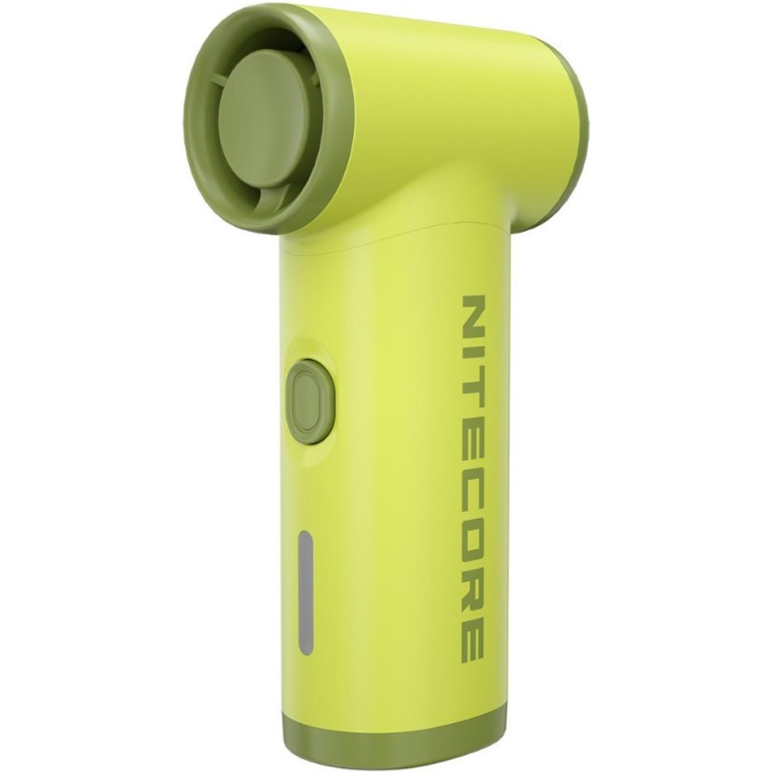Ανεμιστήρας Nitecore NEF Nano Ατομικός Φορητός με Λουράκι Καρπού & 5 Ταχύτητες Ανέμου Grass Green