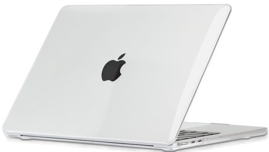 Ανθεκτική Σκληρή Θήκη - Apple MacBook Air 13" M4 2025 / M3 2024 / M2 2022 - Tech-Protect SmartShell - Crystal Clear 