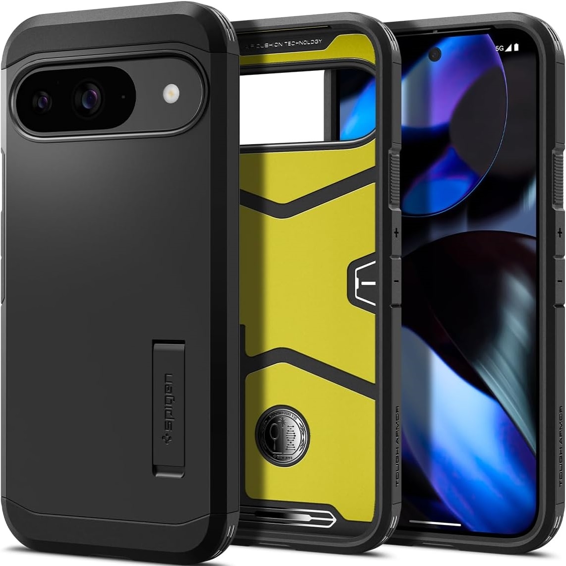 Ανθεκτική Σκληρή Θήκη - Google Pixel 9 / 9 Pro - Spigen Tough Armor - Black