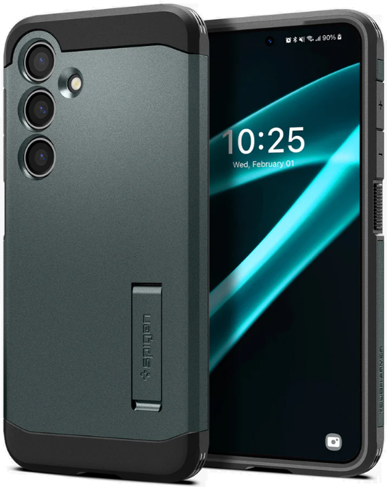 Ανθεκτική Σκληρή Θήκη - Samsung Galaxy S24 Plus - Spigen Tough Armor - Abyss Green
