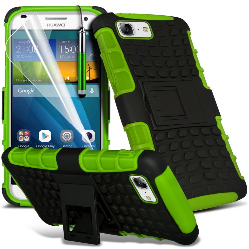 Πράσινη Ανθεκτική Θήκη Huawei Ascend G7