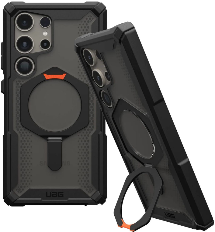 Ανθεκτική Θήκη με Kickstand - Samsung Galaxy S24 Ultra - UAG Plasma XTE - Black / Orange