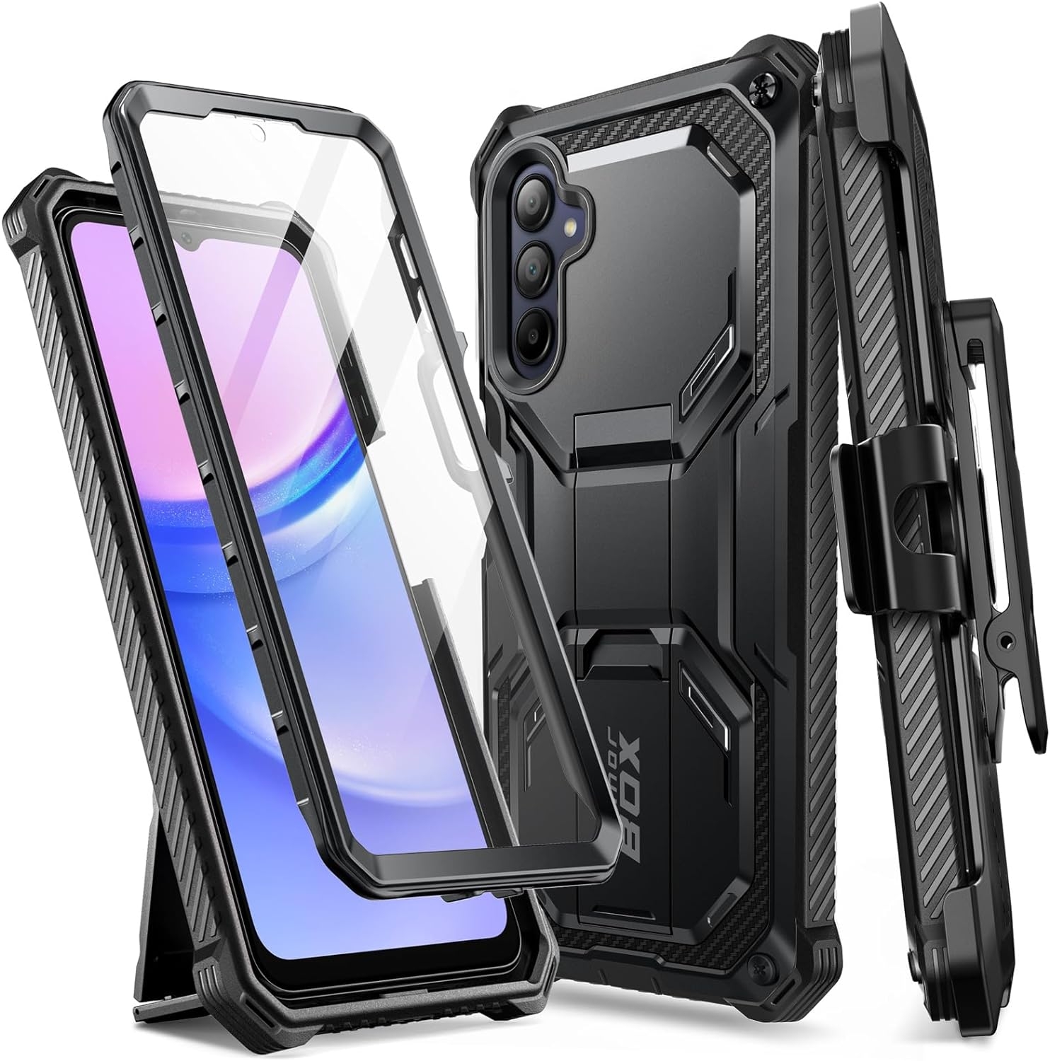 Ανθεκτική Θήκη - Samsung Galaxy A15 - Supcase i-Blason Armorbox - Black