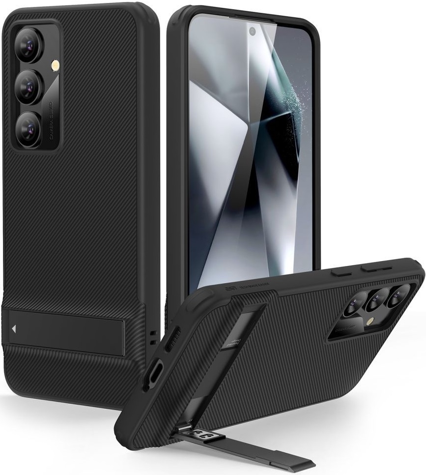Ανθεκτική Θήκη Σιλικόνης με Kickstand - Samsung Galaxy S24 Plus - ESR Boost Kickstand Case - Black