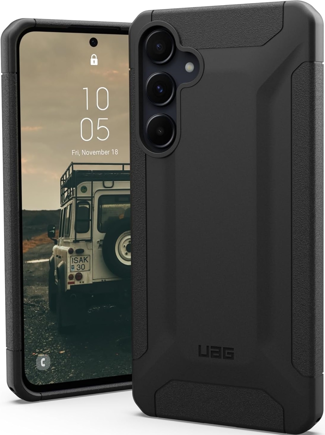 Ανθεκτική Θήκη Σιλικόνης - Samsung Galaxy A55 - UAG Scout - Black