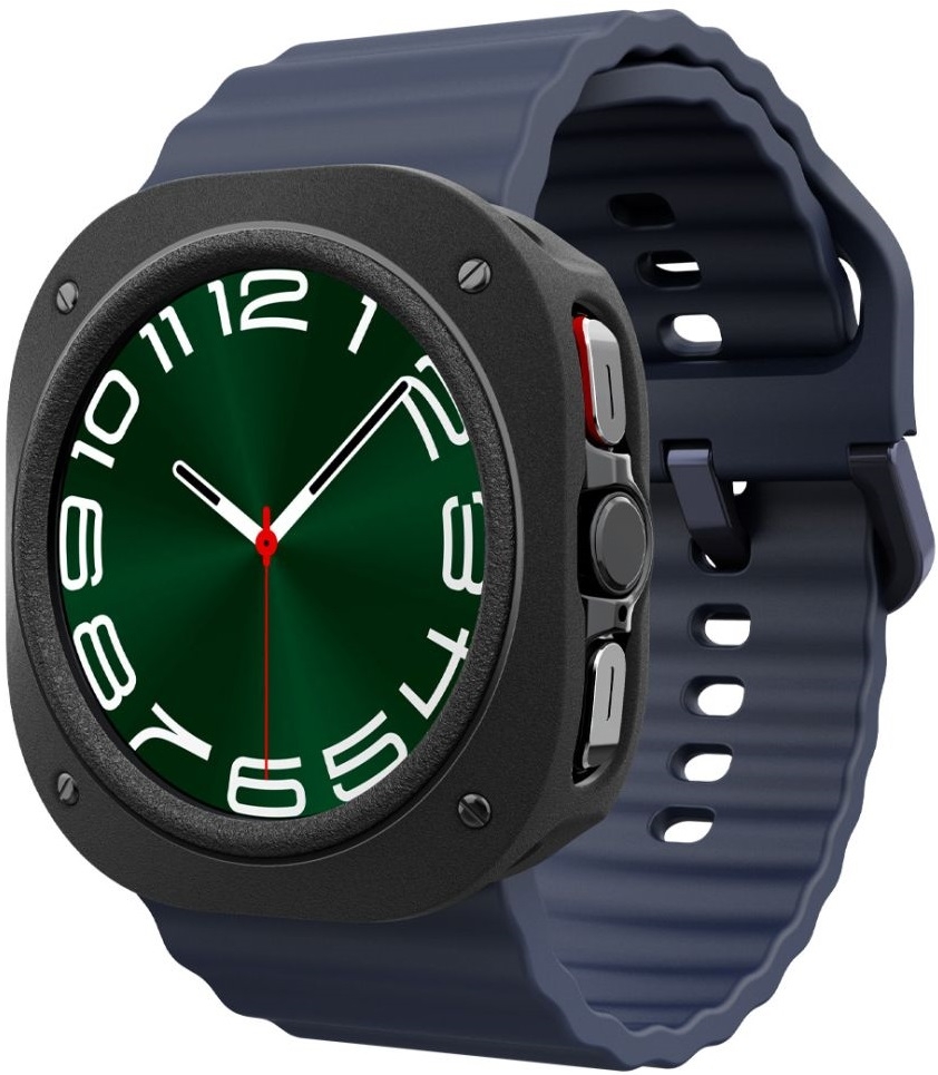 Ανθεκτική Θήκη Σιλικόνης - Samsung Galaxy Watch Ultra 2025 / 2024 47mm - Caseology Vault - Matte Black