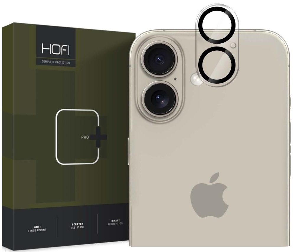 Αντιχαρακτικό Γυαλί Προστασίας Apple iPhone 16 / 16 Plus - Hofi Cam Pro+ Camera Tempered Glass για Φακό Κάμερας - Clear