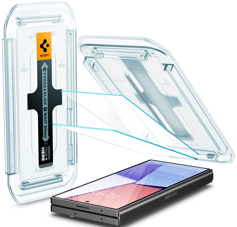 Αντιχαρακτικό Γυαλί Εξωτερικής Οθόνης - Samsung Galaxy Z Fold6 - Spigen Tempered Glass GLAS.tR EZ Fit - 2 Τεμάχια