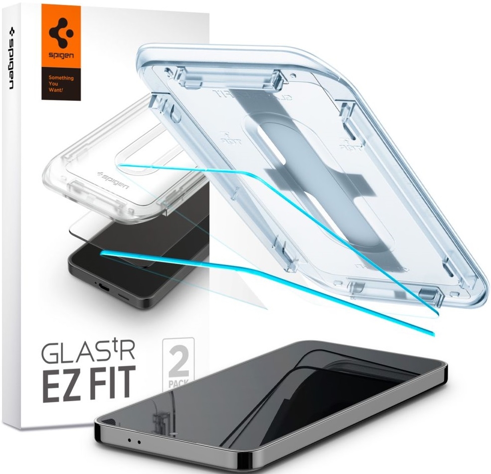 Αντιχαρακτικό Γυαλί Οθόνης - Samsung Galaxy S25 Plus / S24 Plus - Spigen Tempered Glass GLAS.tR EZ Fit HD - 2 Τεμάχια - Clear