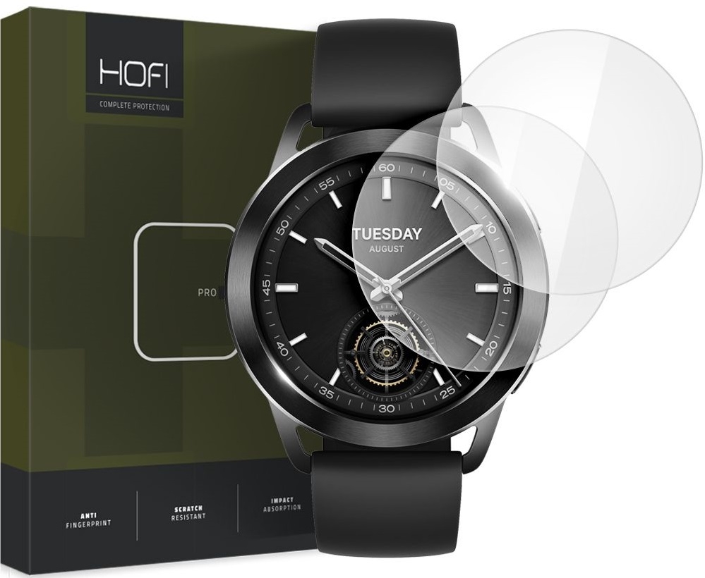 Αντιχαρακτικό Γυαλί Οθόνης - Xiaomi Watch S3 - Hofi Premium Pro+ Tempered Glass - Clear - 2 Τεμάχια