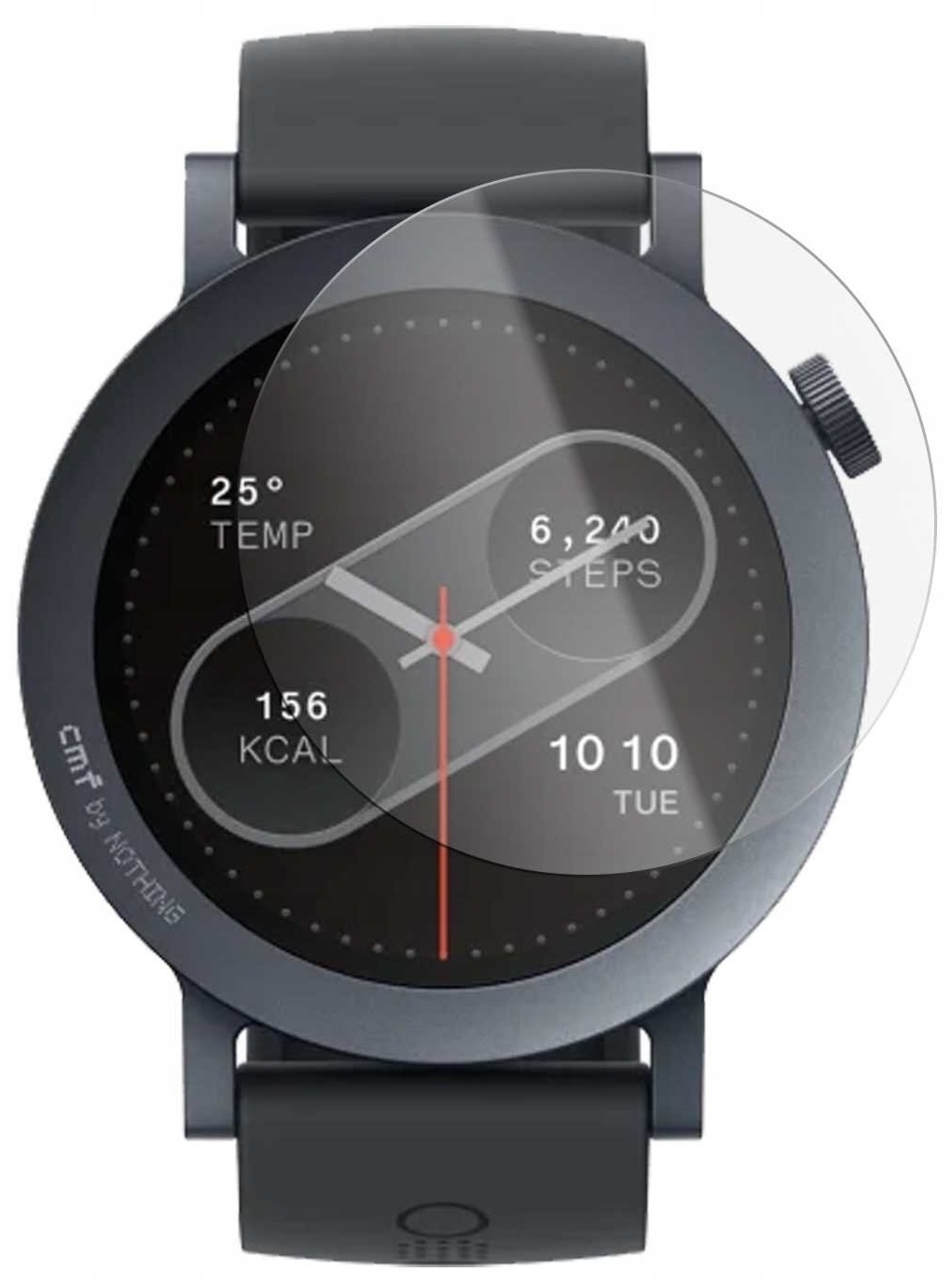 Αντιχαρακτικό Γυαλί Προστασίας Nothing CMF Watch Pro 2 - Spacecase Smartwatch Tempered Glass 2.5D Οθόνης - Clear (5905719111762)