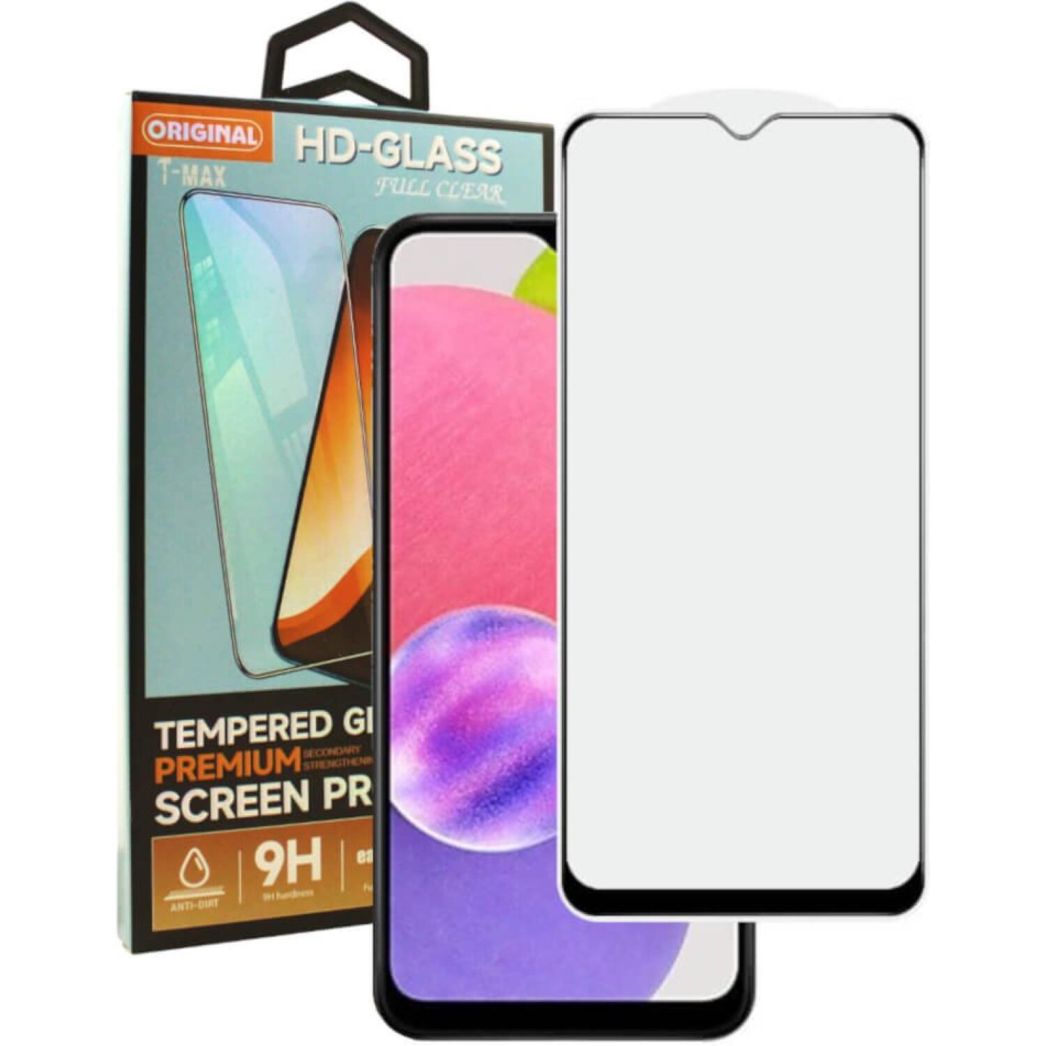 Αντιχαρακτικό Γυαλί Προστασίας Samsung Galaxy A15 / M15 - T-Max Premium 3D Tempered Glass Full Glue Fluid Despensing Οθόνης - Black (5206015075049)