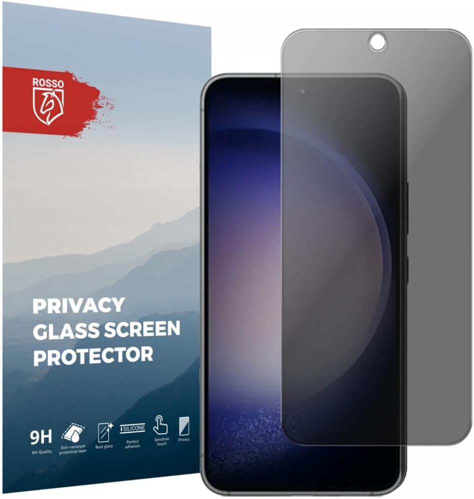 Αντιχαρακτικό Γυαλί Προστασίας Samsung Galaxy S23 Plus - Rosso Tempered Glass Privacy Απορρήτου Οθόνης