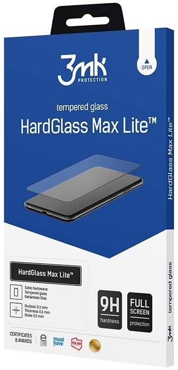 Αντιχαρακτικό Γυαλί Προστασίας Xiaomi 14T - 3MK Tempered HardGlass Max Lite FullFace Οθόνης - Black