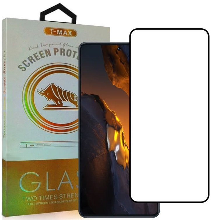 Αντιχαρακτικό Γυαλί Προστασίας Xiaomi Poco F6 - T-Max Premium 3D Tempered Glass Full Glue Fluid Despensing Οθόνης - Black