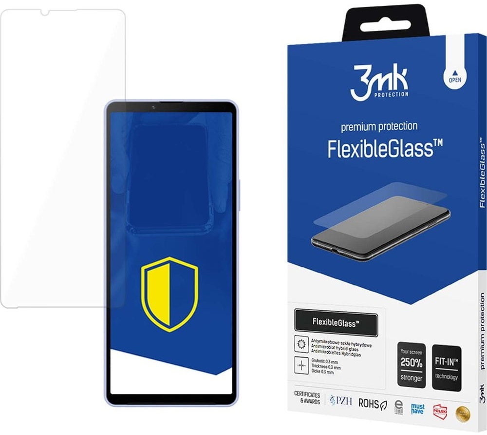 Αντιχαρακτικό Υβριδικό Προστατευτικό Γυαλί Οθόνης – Sony Xperia 10 VI – 3MK Premium Flexible Glass – 0.3mm (5903108574532)