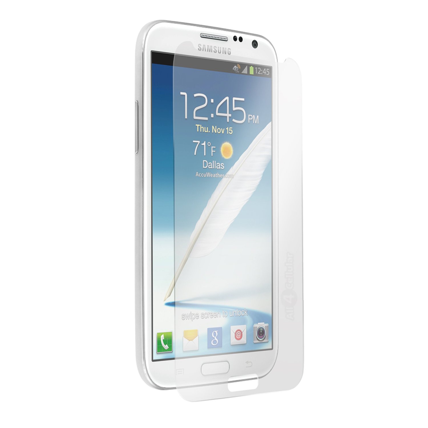 Αντιχαρακτικό Γυάλινο Screen Protector Galaxy Note 2