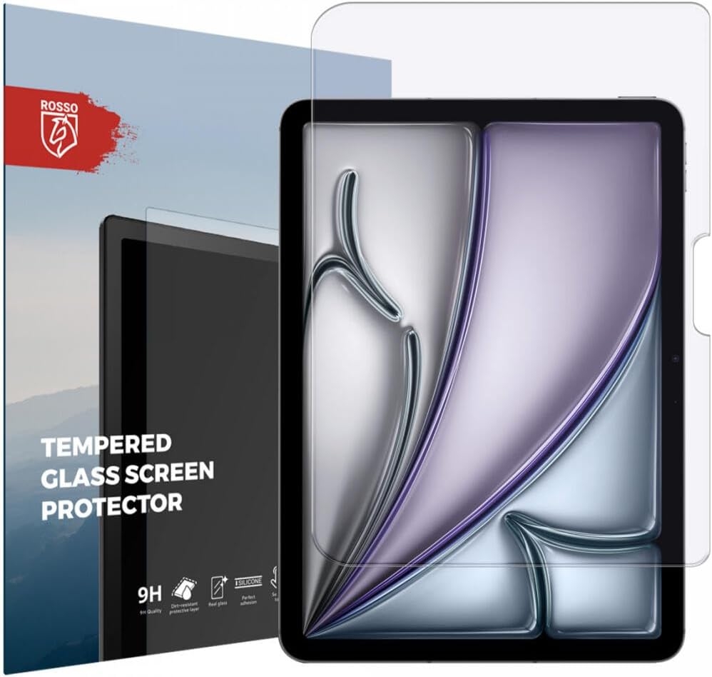 Αντιχαρακτικό Προστατευτικό Γυαλί Οθόνης - Apple iPad Air 13" 2025 / 2024 - Rosso Tempered Glass - Clear