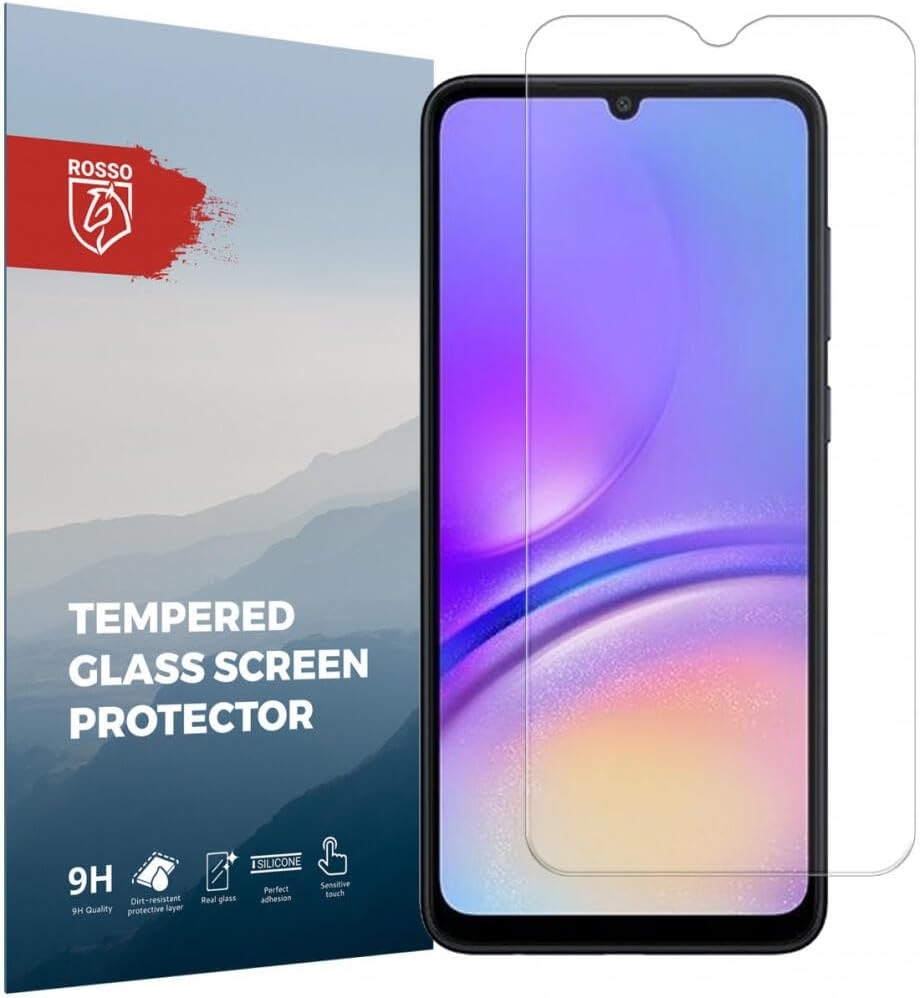 Αντιχαρακτικό Προστατευτικό Γυαλί Οθόνης Samsung Galaxy A05 - Rosso Tempered Glass - Clear (8719246436673)