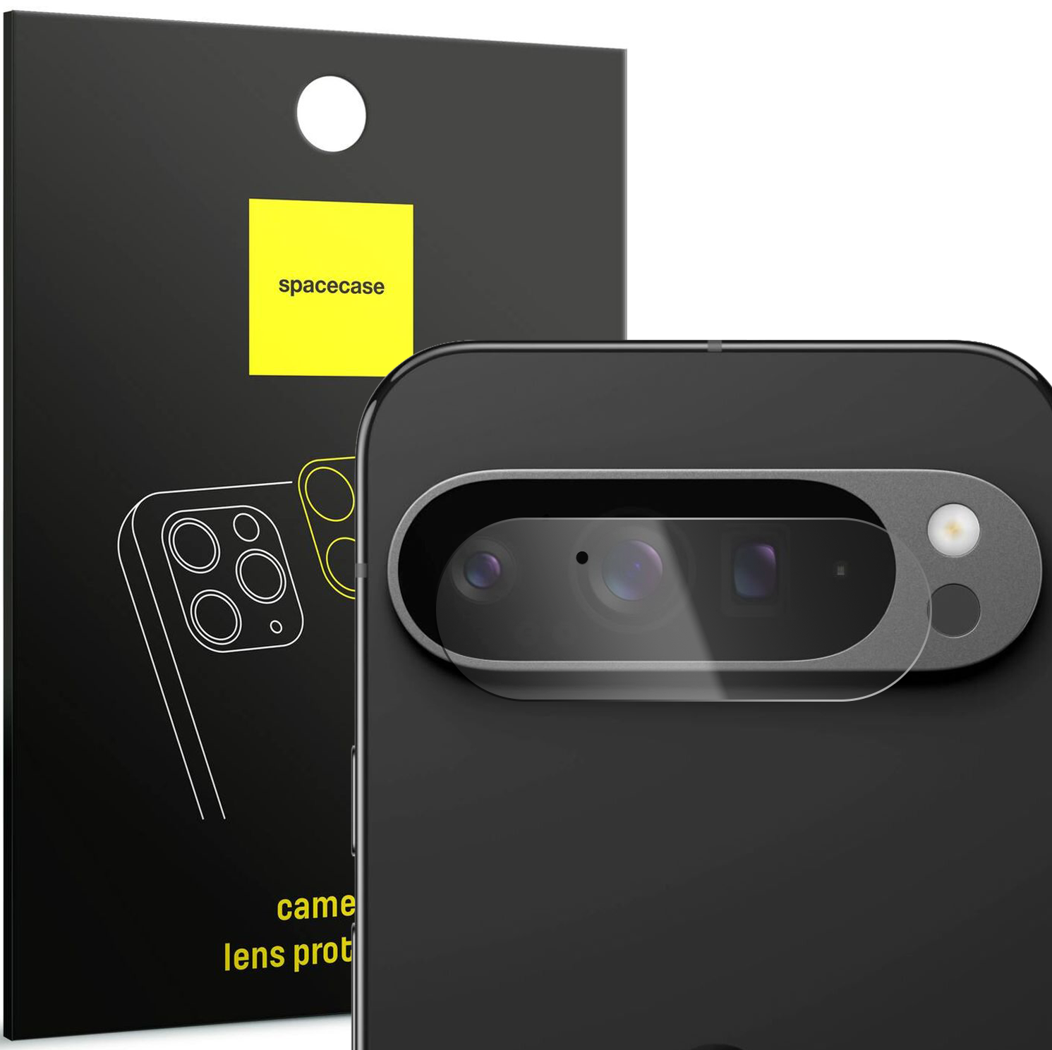 Αντιχαρακτικό Προστατευτικό Γυαλί για Φακό Κάμερας - Google Pixel 9 Pro XL - Spacecase Camera Glass Lens Protector - Transparent