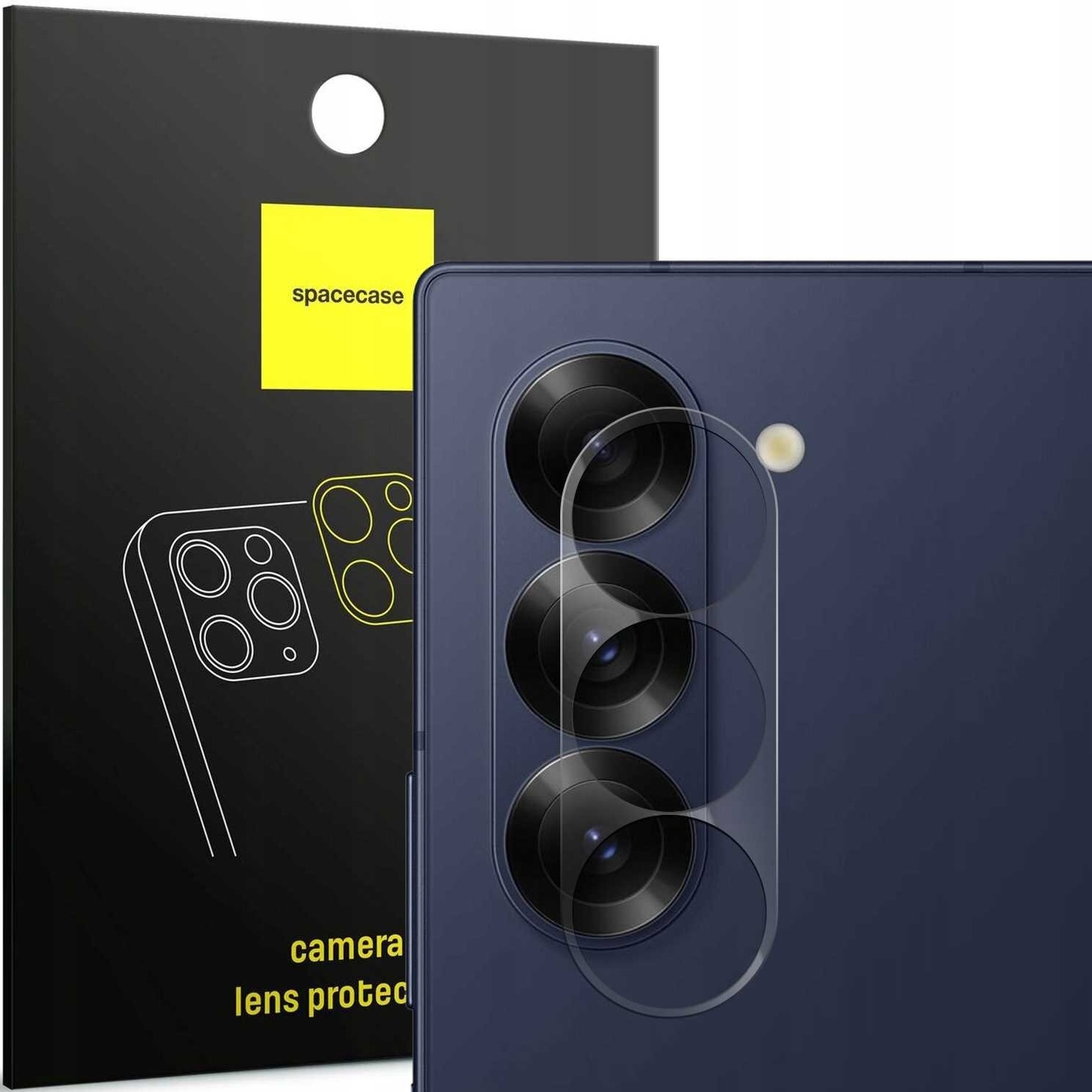 Αντιχαρακτικό Προστατευτικό Γυαλί για Φακό Κάμερας - Samsung Galaxy Z Fold6 - Spacecase Camera Glass Lens Protector - Transparent