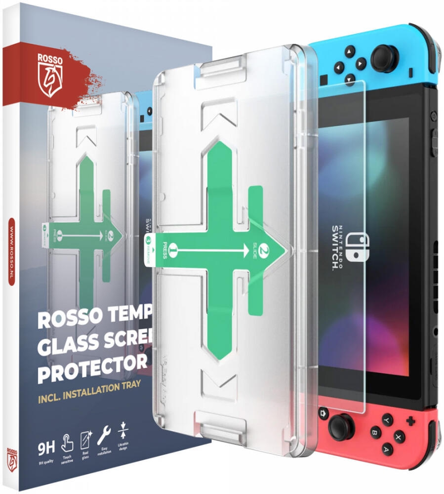 Αντιχαρακτικό Προστατευτικό Γυαλί Nintendo Switch - Rosso Tempered Glass Οθόνης - Clear