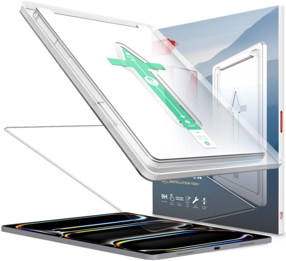 Αντιχαρακτικό Προστατευτικό Γυαλί Οθόνης - Apple iPad Pro 11" 2024 - Rosso Tempered Glass - Clear