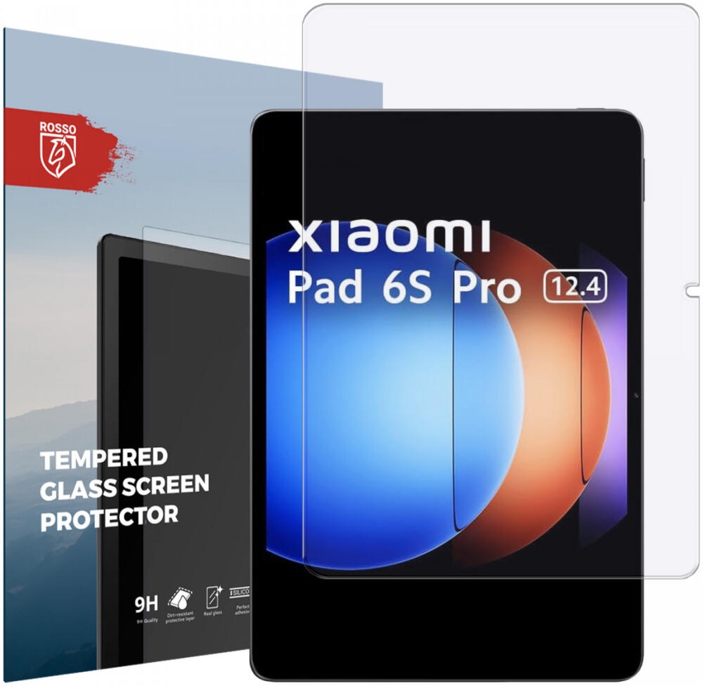 Αντιχαρακτικό Προστατευτικό Γυαλί Οθόνης - Xiaomi Pad 6S Pro 12.4" - Rosso Tempered Glass - Clear 