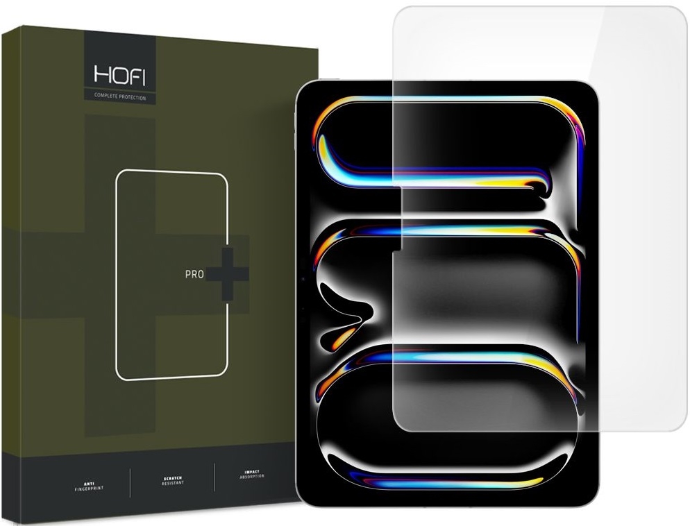 Αντιχαρακτικό Προστατευτικό Γυαλί Οθόνης - Apple iPad Pro 11" 2024 - Hofi Premium Pro+ Tempered Glass - Clear