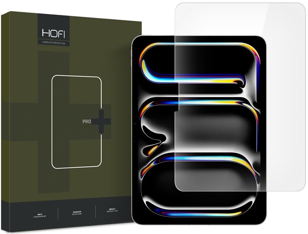Αντιχαρακτικό Προστατευτικό Γυαλί Οθόνης - Apple iPad Pro 13" 2025 / 2024 / iPad Air 13" 2025 / 2024 - Hofi Premium Pro+ Tempered Glass - Clear