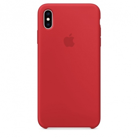 Apple Official Silicon Cover - Θήκη Σιλικόνης iPhone XS Max - Red
