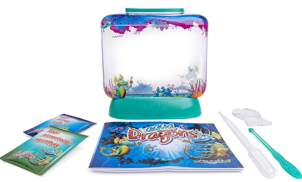 Aqua Dragons Deluxe Deep-Sea Habitat - Εκπαιδευτικό Παιχνίδι Ενυδρείο / Βιότοπος Βαθιάς Θάλασσας με Φωτισμό LED - 400ml