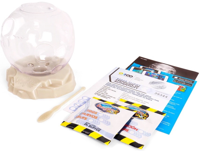 Aqua Dragons in Space Live Astro Pets - Εκπαιδευτικό Παιχνίδι Ενυδρείο σε Σχήμα Αστεροειδούς