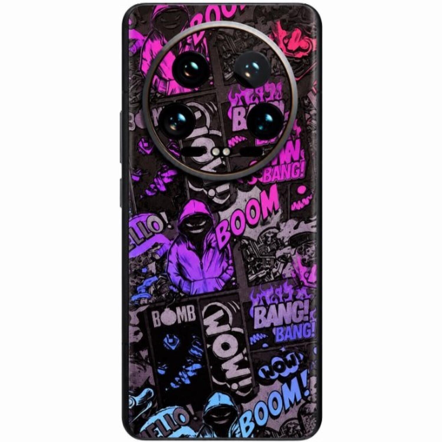 Αυτοκόλλητο Skin Προστασίας Πλάτης Xiaomi 14 Ultra Gams Premium Vinyl Skin Back Plate 3D Neonbomb