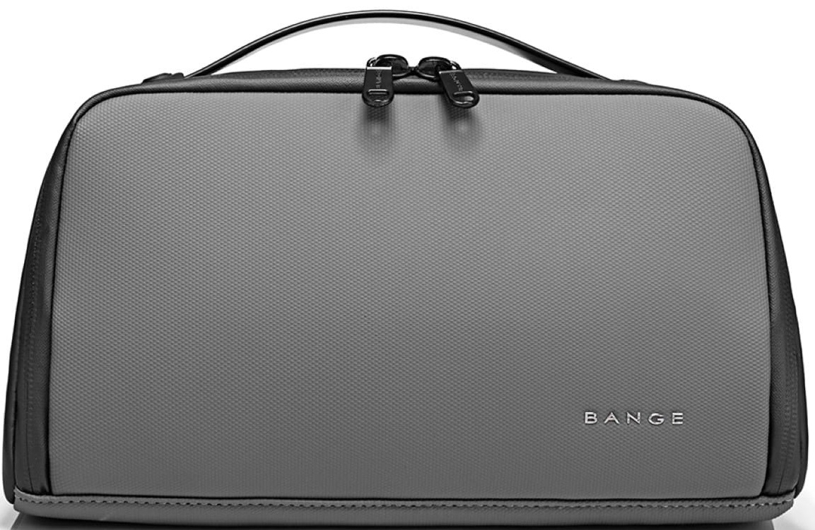 Bange 22196 - Ανδρικό Τσαντάκι Χειρός / Νεσεσέρ - 4.5L - Gray