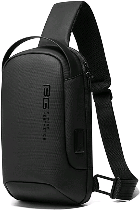 Bange 7221 - Ανδρικό Τσαντάκι Ώμου / Χιαστί Crossbody - 6L - Black