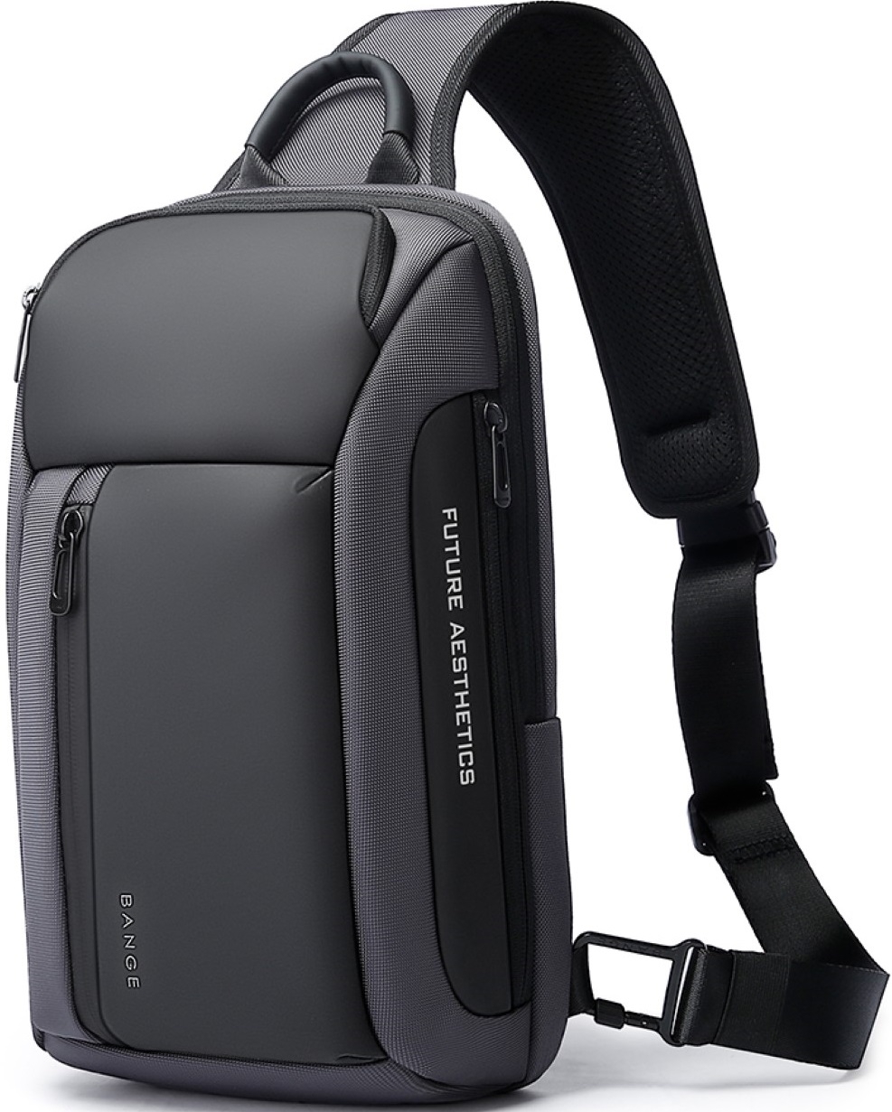 Bange 7566 - Ανδρικό Τσαντάκι Ώμου / Χιαστί Crossbody - 7.8L - Gray