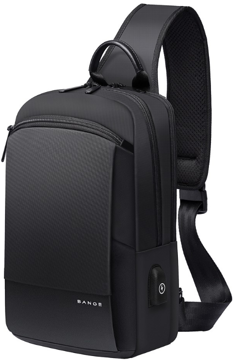 Bange 77112 - Ανδρικό Τσαντάκι Ώμου / Χιαστί Crossbody - 7.4L - Black