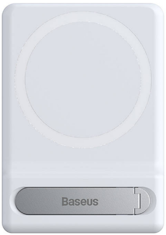 Baseus Foldable Magnetic Bracket - Μαγνητική Βάση Στήριξης MagSafe για Κινητά / Smartphone iPhone 14 / 13 / 12 - White