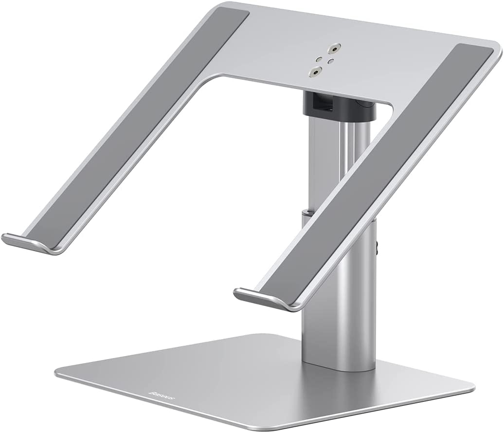 Baseus Metal Adjustable Laptop Stand - Ρυθμιζόμενη Βάση Αλουμινίου για Laptop 11" - 17" - Silver