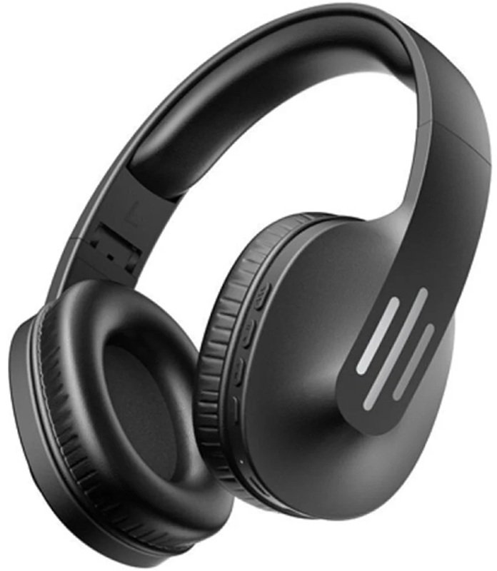 Bluetooth Ακουστικά Riversong Rhythm L9 Headphones Ασύρματα Κεφαλής Black