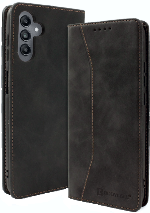 Bodycell Book Case - Θήκη Πορτοφόλι - Samsung Galaxy A25 - Black (5206015073403)