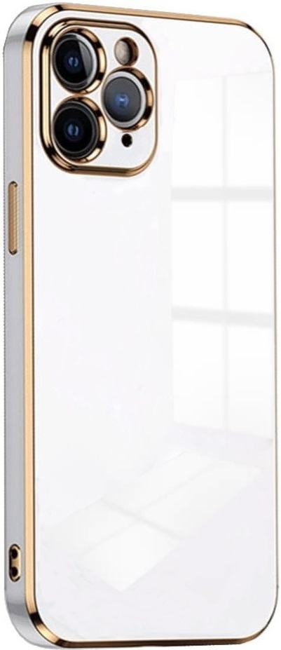 Bodycell Gold Plated - Θήκη Σιλικόνης Apple iPhone 11 Pro - White